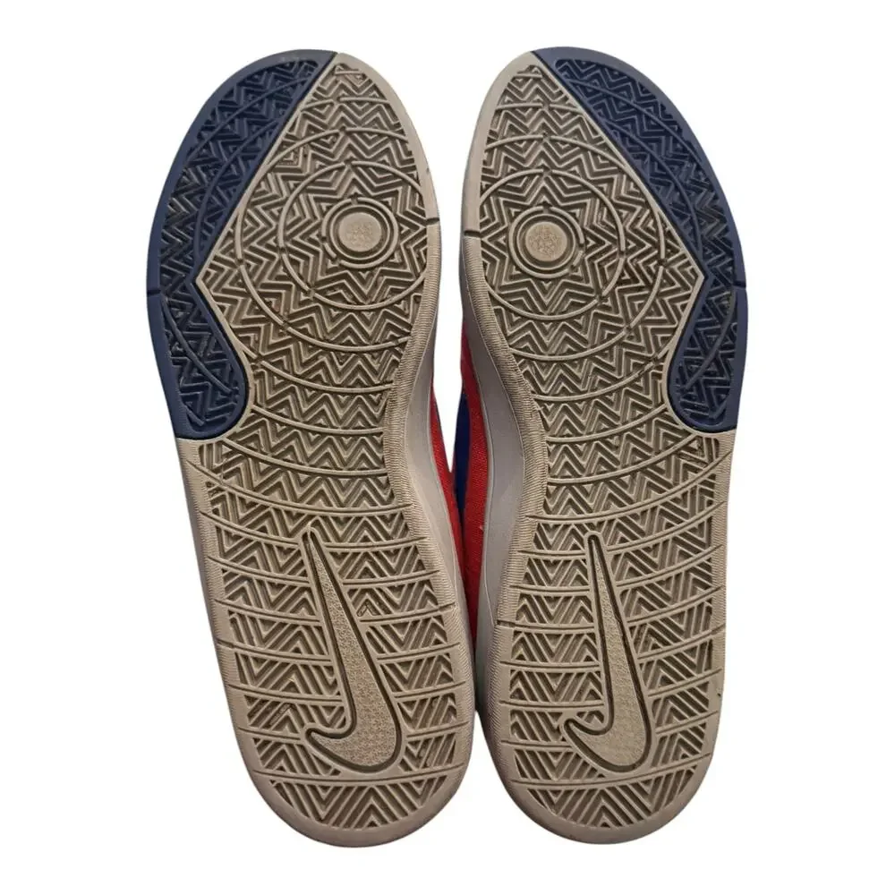 NikeID Eric Koston 1 Custom Red Blue Lunarlon Skate Shoes Men’s 9